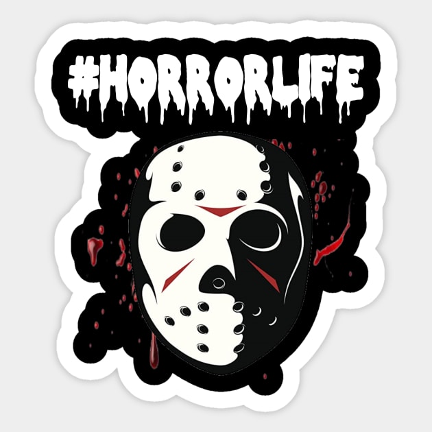 Horror Life Sticker by pizowell